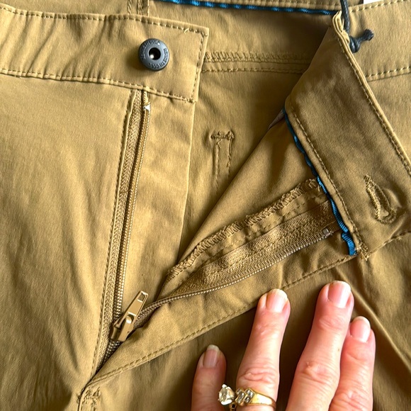 Kenneth Cole Tech Pant Flex Stretch Men's Tan Pants 38 x 32 - Picture 7 of 7